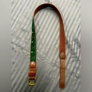 Golf clubs & Flag Ribbon Belt